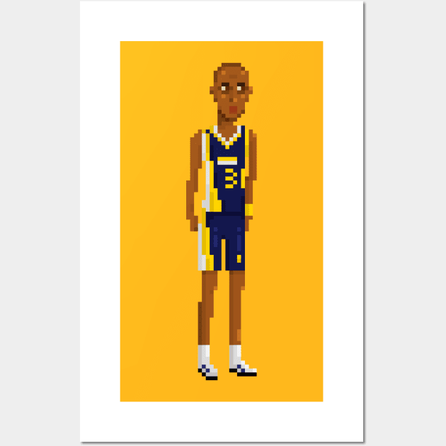 Reggie Miller Wall Art by PixelFaces